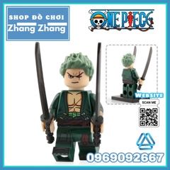 Xếp hình One Piece Borsalino - Nami - Nico Robin
- Crocodile
- Zoro - Luffy Lego Minifigures Koruit XP036 041