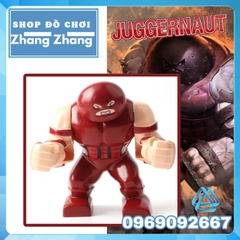 Xếp hình JUGGERNAUT siêu đấu sĩ tội phạm X-men Deadpool BigFigures Lego Minifigures Decool 0191