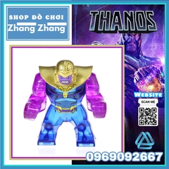 Xếp hình Thanos Crystal trong suốt Avengers Infinity War Vũ trụ Marvel Lego Minifigures Xinh EG127
