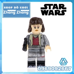 Đồ chơi Xếp hình Star Wars Rebolt Rako Hardeen - Rose Lando Calrissian - Poe Dameron IG-88 Minifigures POGO PG8142