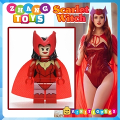 Xếp hình Scarlet Witch Lady Loki Lego Minifigures wm6024 wm464