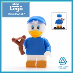 Xếp hình hoạt hình Mickey - Minnie - Louie - Deway - Mc Duck- Huey - Chip - Dale Lego Minifigures WM6066