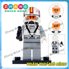 Xếp hình Star Wars Rebel - Imperial - Lor San Tekka - Stormtrooper - Tusken - AT-AT Lego Minifigures Lele C001 008