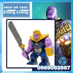 Xếp hình Bigfigures  Thanos đại chiến Avengers Infinity War mới nhất Lego Minifigures Decool 0296