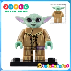 Xếp hình Rey - Finn - Kylo Renn - Dark Rey - Lando - Chewbacca - Emperor Palpatine - Baby Yoda Lego Minifigures WM6081