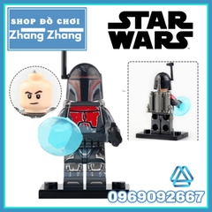 Xếp hình Star Wars Echo - Bo Katan Mandalorian Darth Maul Clone Trooper Lego Minifigures WM6098