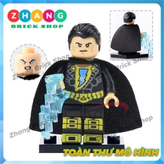Xếp hình Flash & Shazam Green Lantern Fire Storm - Black Adam - Lobo - Scarecrow DC Comics Lego Minifigures Xinh X0153