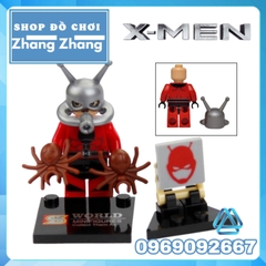 Xếp hình Daredevil Magneto Ant-Man Loki Wolverine The Beast Green Arrow DC X-men Lego Minifigures Sy259