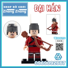 Đồ chơi xếp hình Hán Sở tranh hùng - Lưu Bang đại chiến Hạng Vũ Minifigures Koruit KT1092