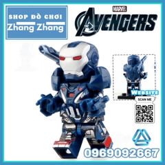 Xếp hình Avenger Thor Captain Marvel Ant man dr Strage  Wasp Scarnet Witch War Machine Iron Man Lego Minifigures Wm6063