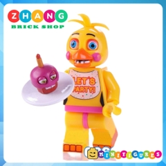Xếp hình Chica - Bonnie - Foxy Spintraft - Freddy trong Five Night at Freddy Lego Minifigures WM6074