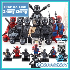 Xếp hình Spider Man Venom tuyển tập🕷mới nhất Lego Minifigures Koruit KT1010