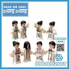 Đồ chơi xếp hình Trang phục cung tần thời Đại Hán Minifigures M8043