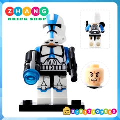 Xếp hình Star Wars Clone Trooper và Clone Commander Lego Minifigures Xinh X0162