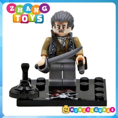 Đồ chơi Xếp hình Pirates of the Caribbean Jack Sparrow Will Turner - Joshamee Gibbs Davy Jones Minifigures KSZ 515