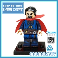 Xếp hình Moon Knight, Atom, Spider-gwen, Dortor Strage siêu anh hùng Marvel Lego Minifigures POGO Pg8014