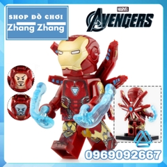 Đồ chơi Xếp hình Iron Man MK85 War Machine - Ant Man - Clint Barton Ronin - Happy Hogan Lego Minifigures Xinh X0265