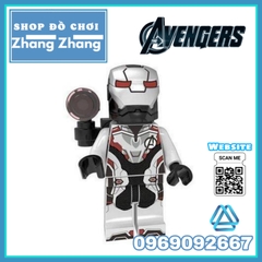 Xếp hình Captain America - Black Widow - Hulk Rocket Racoon - Iron Man War Machine - Spider Man Lego Minifigures PG8251