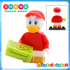 Xếp hình hoạt hình Mickey - Minnie - Louie - Deway - Mc Duck- Huey - Chip - Dale Lego Minifigures WM6066