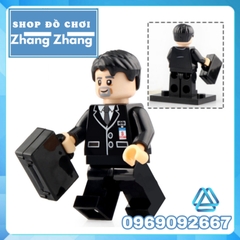 Đồ chơi Xếp hình Iron Man MK85 War Machine - Ant Man - Clint Barton Ronin - Happy Hogan Lego Minifigures Xinh X0265