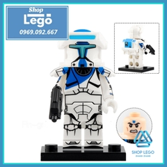 Xếp hình Star Wars Gregor - Niner - Boss - Fixer - Scorch - Sev Lego Minifigures Koruit KT1049