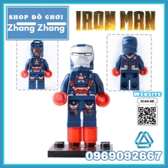 Xếp hình Iron man Ngưởi sắt trong biệt đội Avengers Lego Minifigures Sheng yuan Sy677