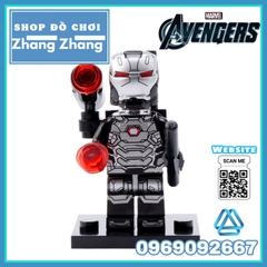 Xếp hình Avengers Civil War Falcon - Winter Soldier - She Hulk - Black Panther - War Machine Lego Minifigures Xinh x0114