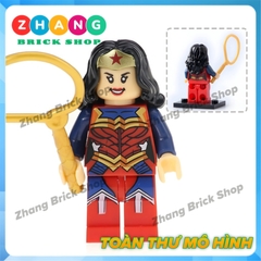 Xếp hình Wonder Woman Blue Beetle Giganta Green Goblin Citizen Steel Talia Al Ghul Venom Lego Minifigures Xinh X0170