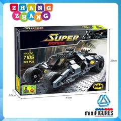 [325 hình] Xếp hình Lego The Tumbler: Joker's Batman Begins mới nhất 2020 siêu đẹp Ice Lego Minifigures SY Decool 7105