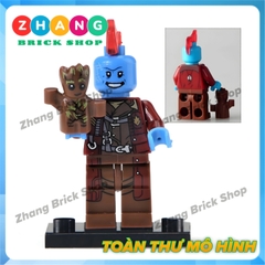Xếp hình The Guardian of Galaxy Rocket - Star-Lord - Nebula Gamora - Mantis - Drax Yondu Lego Minifigures Pogo PG8044