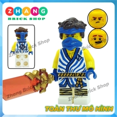 Mô hình nhân vật Ninja Legacy Kai Cole Jay Zane Master Lloyd Zhang Brick Shop