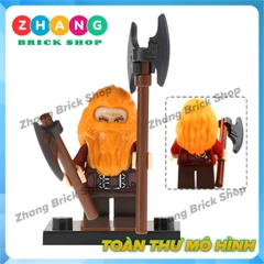 Xếp hình The Lord of the Rings Fili Dain Kili Oin Gloin Dori Goblin Gundabad Orc Lego Minifigures Pogo PG8183