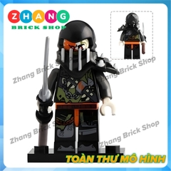 Xếp hình Ninjago Skylor - Jay - Jet Jack - Kai - Zane- Skullbreaker- Muzzle - Cole Lego Minifigures Lele A017 024