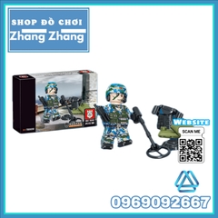 Đồ chơi Xếp hình lực lượng Thủy Quân lục chiến Navy Military Lego Minifigures Tbstoys Tbs53-58