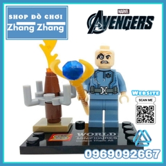 Xếp hình Avengers: Age of Ultron Henchman Ultron Sentry Baron Struker Quick Silver Black Widow Lego Minifigures SY276