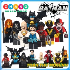 Xếp hình Logan Batman Harley Quinn Comics Lego Minifigures POGO PG8111
