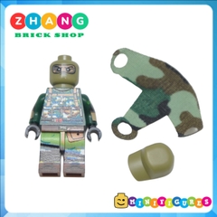 Xếp hình biệt đội đặc nhiệm Spetnazt phản ứng nhanh Swat Nga Lego Minifigures Decool 304 307
