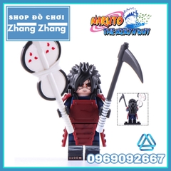 Đồ chơi xếp hình Naruto gồm Namikaze Minato - Uchiha Sasuke - Hatake Kakashi - Rock Lee - Zetsu Minifigures WM6109