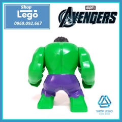 Xếp hình Người khổng lồ xanh phi thường Hulk trong Avengers Lego Minifigures EG18004