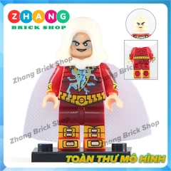 Xếp hình Flash & Shazam Green Lantern Fire Storm - Black Adam - Lobo - Scarecrow DC Comics Lego Minifigures Xinh X0153