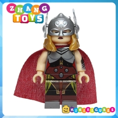 Xếp hình Lady Thor Jane Foster Thor The Darkness Marvel Lego Minifigures wm6024 wm466