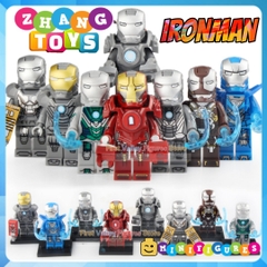 Xếp hình tuyển tập Iron Man Lego Minifigures Xinh X0253 siêu rẻ