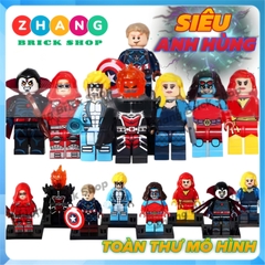 Xếp hình Black Canary Cannonball Atomic woman Dark Phoenix Canary Dormammu Mr Sinister Lego Minifigures Pogo PG8059