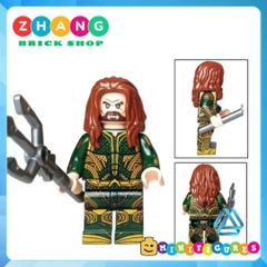 Đồ chơi xếp hình Superman Wonder Woman Batman Green Lantern Cyborg Aquaman Martian Manhunter Flash Minifigures KF6168