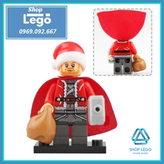 Xếp hình Giáng sinh Siêu anh hùng Marvel - X-men - Deadpool Merry Christmas 2019 Lego Minifigures Xinh X0222