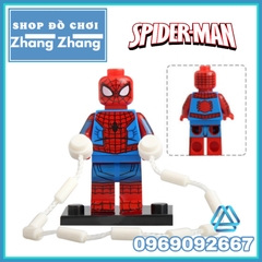 Xếp hình Spider-Man - Miles Morales - Spider Gwen - Prowler - Green Goblin - Spider Man Noir Lego Minifigures Wm wm6052