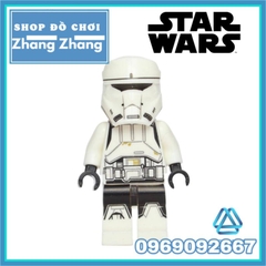 Đồ chơi xếp hình Star Wars Imperial Combat Driver Stormtrooper Chiến tranh giữa các vì sao Minifigures POGO PG654