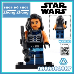 Xếp hình Star Wars Mandalorian and Rise of Skywalker Dameron Mando Sith Trooper Cara Dune Raider Lego Minifigures G0001