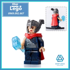 Xếp hình Thor: The Dark World Jane Foster Hogun Fandral Viper Malekith Heracles Moon Dragon Shang Chi Lego Xinh X0176