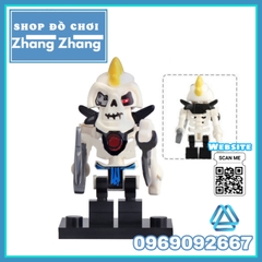 Xếp hình Ninjago tộc xương Chopov - Kruncha - Nuckal - Frakjaw - Whyplash - Krazi Lego Minifigures Lele A041 048